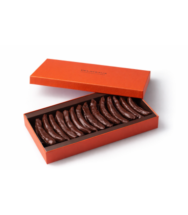 Coffret d’Orangettes – Chocolat Noir d’Exception | Maison Delaveaux