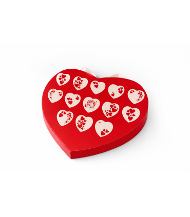 Calendrier St Valentin en chocolat – Chocolaterie Delaveaux