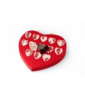 Calendrier St Valentin en chocolat – Chocolaterie Delaveaux