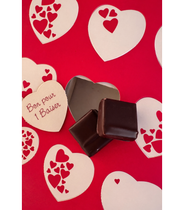 Calendrier St Valentin en chocolat – Chocolaterie Delaveaux