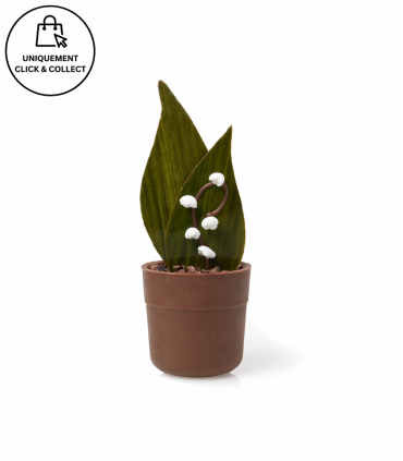 Pot de Muguet au Chocolat Lait 39 % | Delaveaux Chocolatier