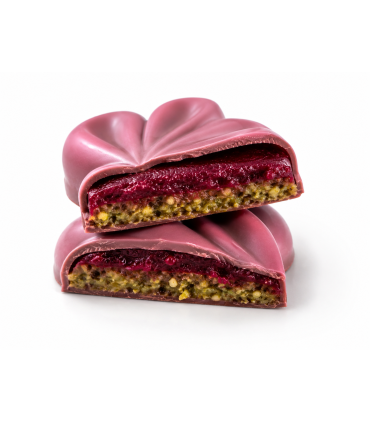 Fleur Chocolat Framboise Pistache